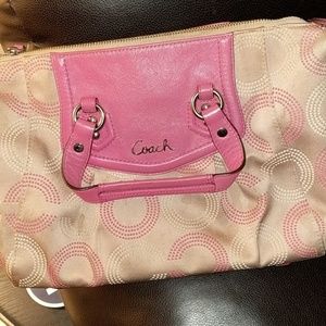 Coach purse and wallet